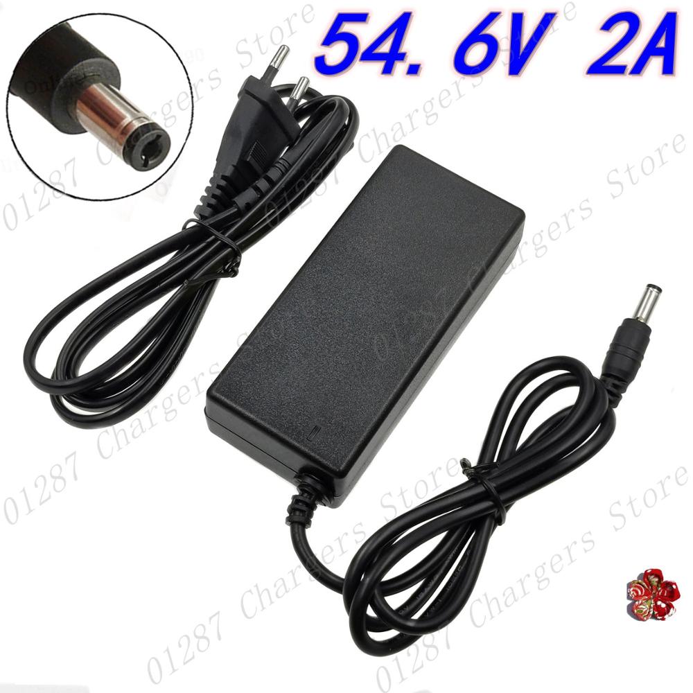 Electric Scooter Charger - 48V 리튬 이온 배터리용 54.6V 2A