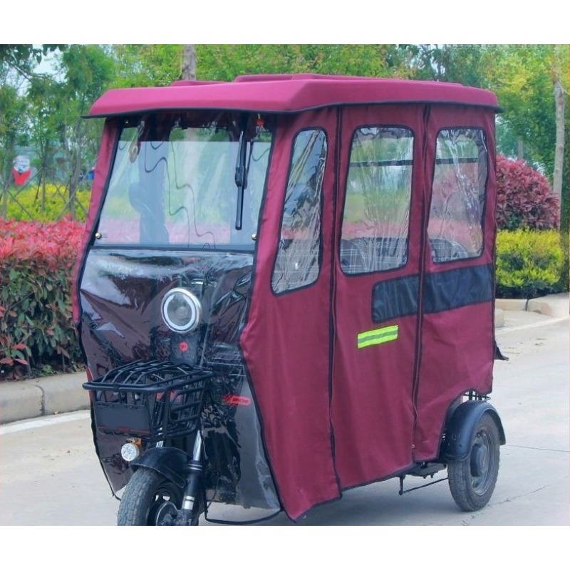 Electric Scooter Rain Cover - 밀폐형 방수포 오토바이 전기 삼륜차 커튼