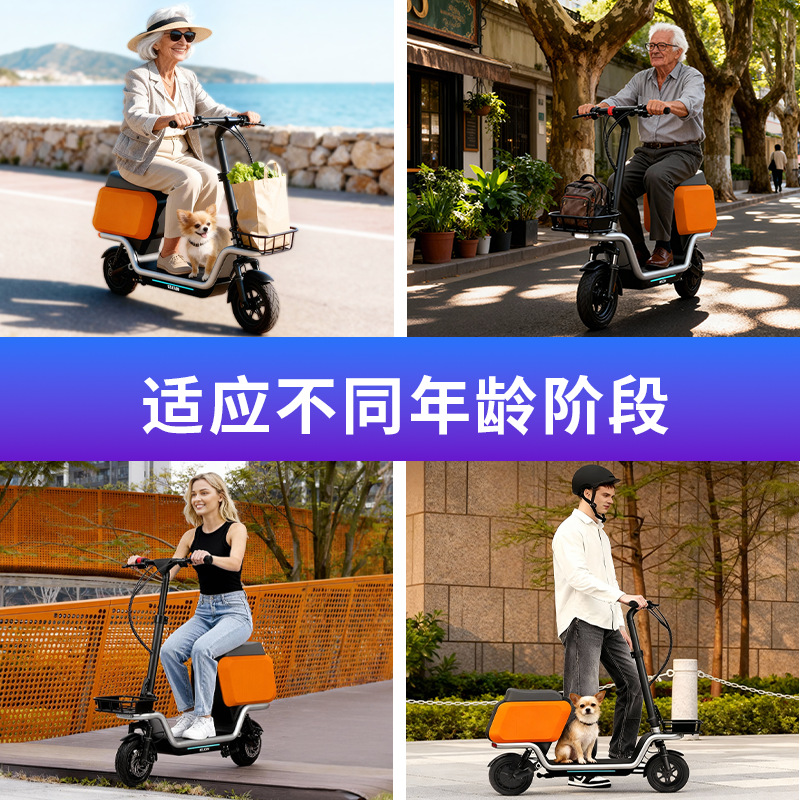 성인용 전동 스쿠터, 수납함 포함, 접이식 스쿠터, 앞 - Electric Scooter 리뷰 및 가격