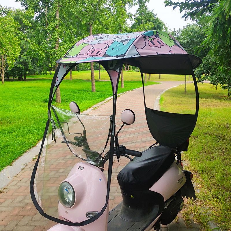 새로운 전동 스쿠터 비/햇빛 가리개 캐노피 방수 햇빛  - Electric Scooter Rain Cover 리뷰 및 가격