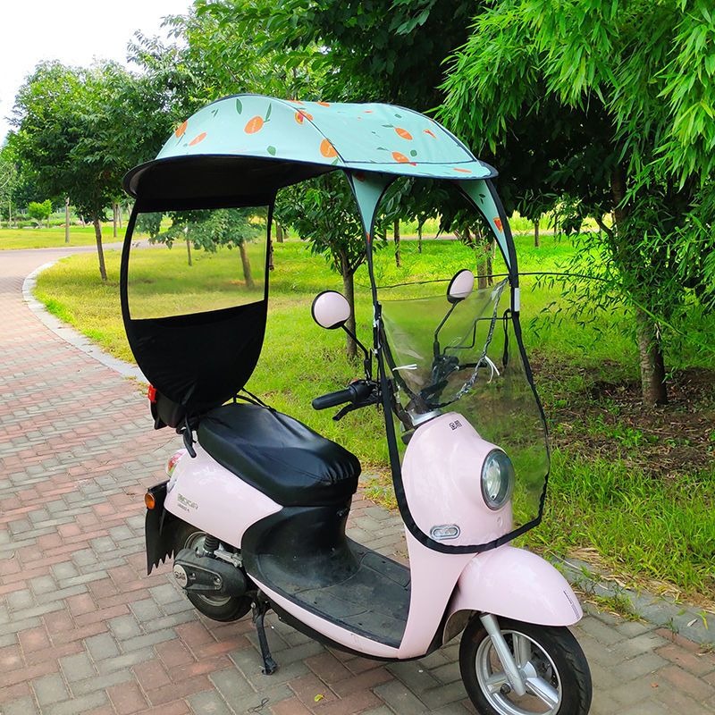 새로운 전동 스쿠터 비/햇빛 가리개 캐노피 방수 햇빛  - Electric Scooter Rain Cover 리뷰 및 가격