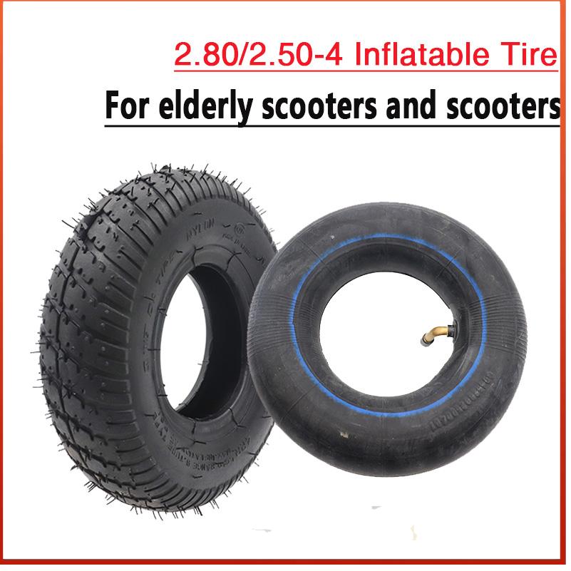 고품질 2.80/2.50-4 규격의 전기 스쿠터용 공기 - Scooter Tire 리뷰 및 가격