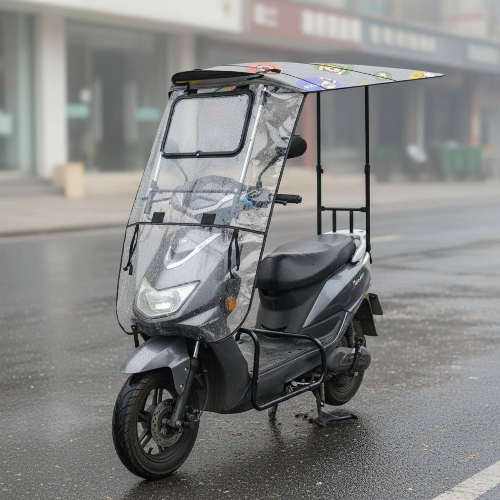 전동 스쿠터 레인커버 방수 접이식 스쿠터 레인 쉘터 탈 - Electric Scooter Rain Cover 리뷰 및 가격