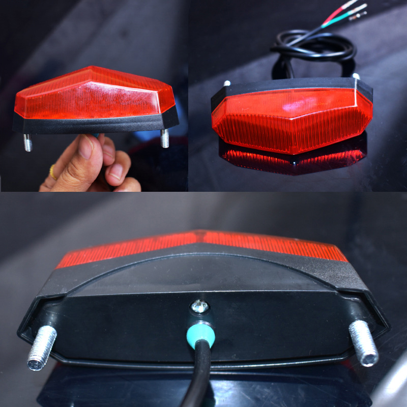 새로운 12V-80V 전기 자전거 미등 LED 안전 경 - Electric Scooter 리뷰 및 가격